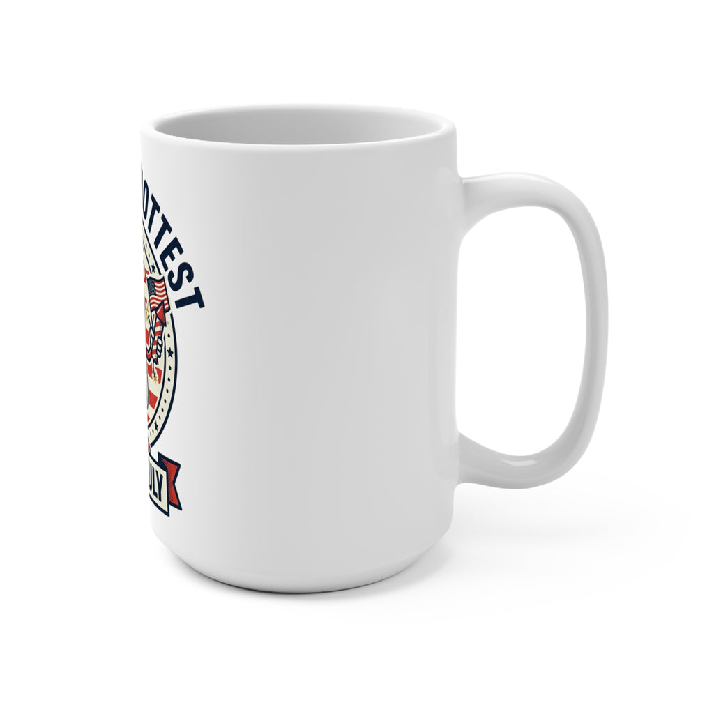 America's Hottest 4th of July Mug — Patriotic Hot Dog Coffee Cup