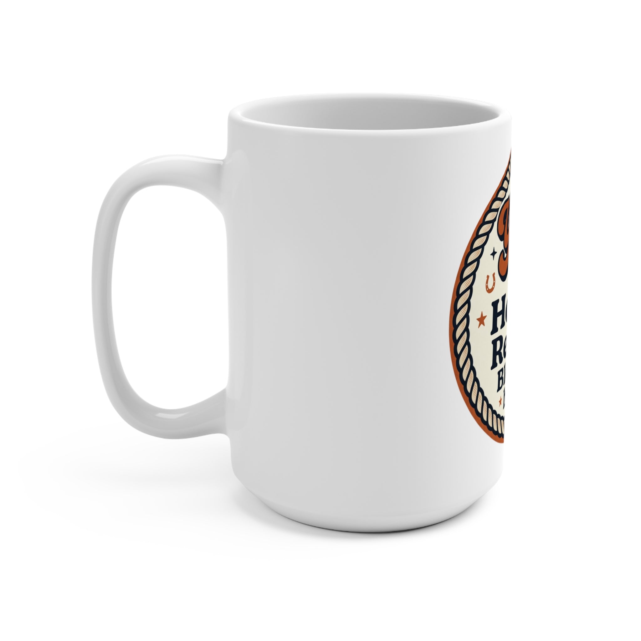 Y'all Fixin' Howdy Reckon 15oz Coffee Mug – Southern Sayings Ceramic Cup