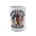 America's Hottest 4th of July Mug — Patriotic Hot Dog Coffee Cup