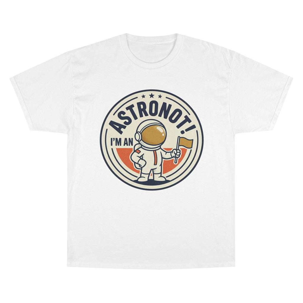 Astronaut T-Shirt — "I'm an Astronot!" Cute Retro Space Tee for Kids & Space Lovers