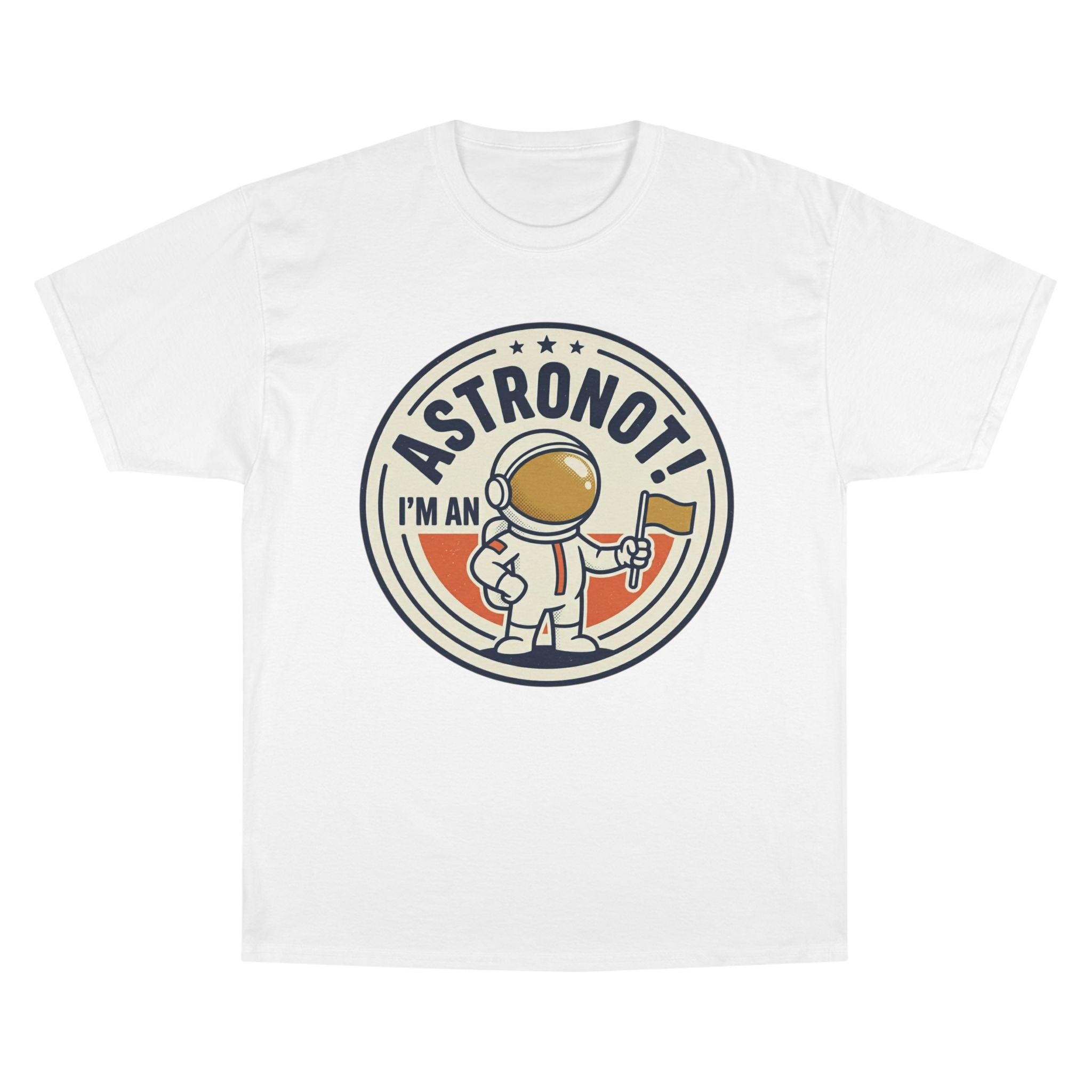 Astronaut T-Shirt — "I'm an Astronot!" Cute Retro Space Tee for Kids & Space Lovers