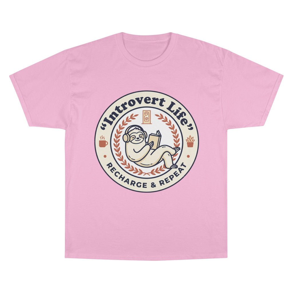 Introvert Life T‑Shirt — "Introvert Life: Recharge & Repeat" Graphic Tee