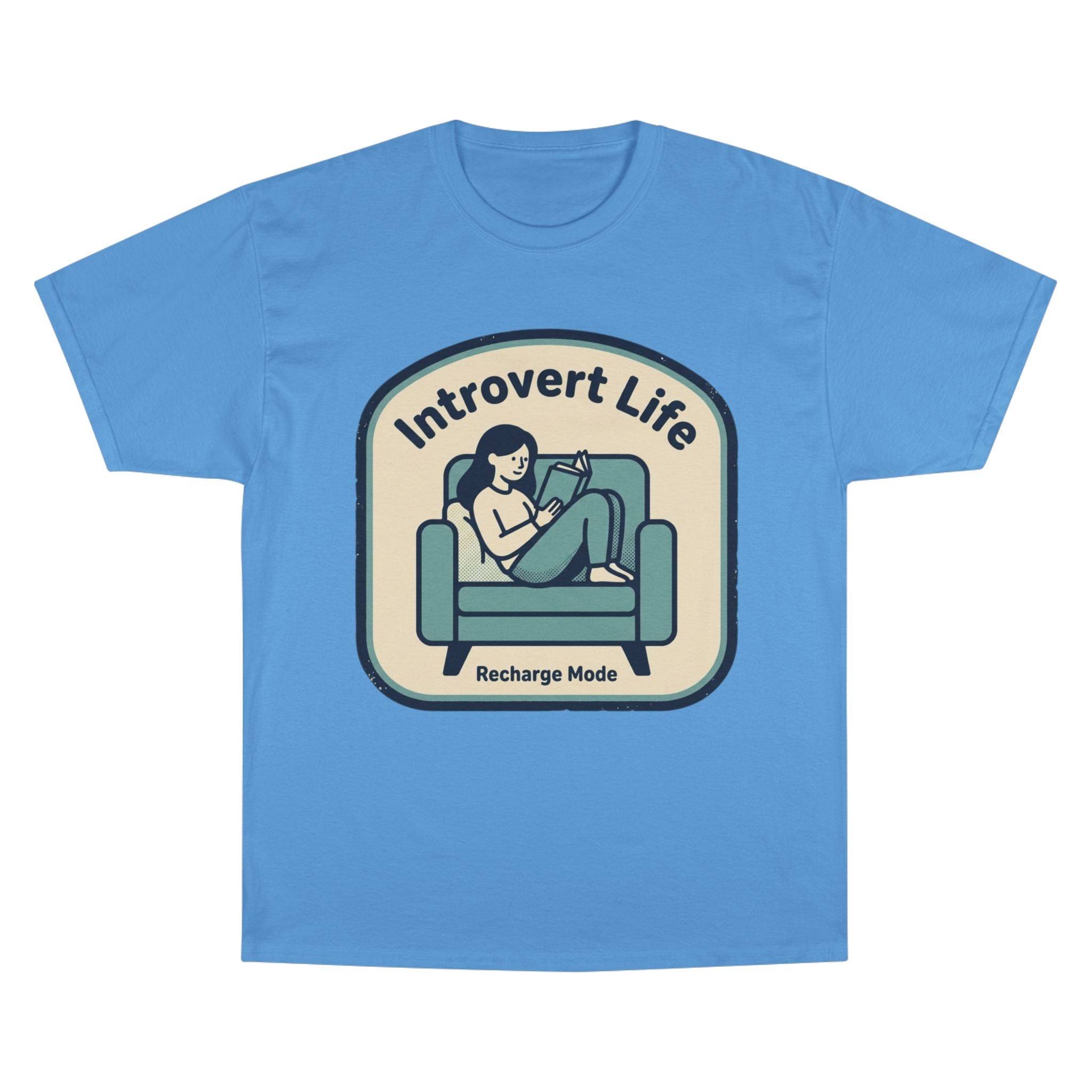 Introvert Life T-Shirt — "Recharge Mode" Cozy Lounge Tee